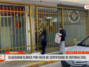 Chiclayo: clausuran Hospital de Clínicas por falta de seguridad