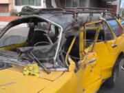 Trujillo: choque entre taxi y microbús deja un herido
