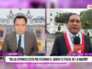 «Delia Espinoza está aferradísima al cargo. El Congreso debe reorganizar el Ministerio Público, destituyendo a los fiscales supremos», señaló Flavio Cruz, congresista de Perú Libre