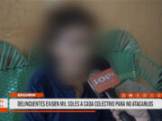 Trujillo: delincuentes exigen mil soles a cada colectivo para no atacarlos
