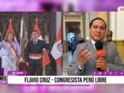 «No dialogaremos con el premier Eduardo Arana; es un gobierno usurpador»: Flavio Cruz, congresista de Perú Libre.