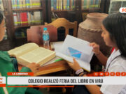 La Libertad: colegio realizó feria del libro en Virú