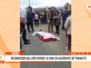 Chepén: Reconocido gallero pierde la vida en accidente de tránsito