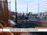 Piura: incendio en Bernal arrasa más de 15 viviendas
