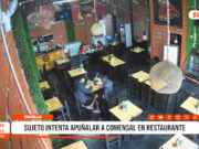 Trujillo: indigente intenta apuñalar a joven en restaurante