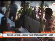 San martín: sicario asesina a hombre en un restaurante en Lamas