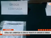 Chiclayo: policía niega alza en consumo de drogas