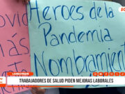 Lambayeque: trabajadores de salud exigen nombramiento inmediato