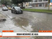 Trujillo: roban medidores de agua