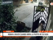 Trujillo: mujer sufre robo al abrir puerta de su casa