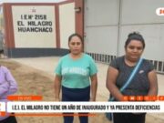 Trujillo: Colegio El Milagro presenta fallas a 7 meses de abrir