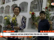 Trujillo: Familias visitan cementerio por el Día del Padre
