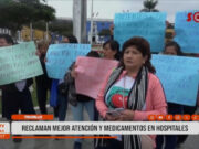 Trujillo: ciudadanos reclaman por deficiencias en hospitales