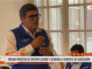 Trujillo: Consejo aprueba interpelación al gerente de Educación