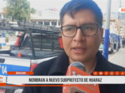 Huaraz: Daniel Oncoy asume como subprefecto y refuerza seguridad