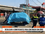 Trujillo: desalojan a comerciantes para continuar con obra