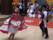 Trujillo: Thiago Gonzáles y Danna Lara llevan con orgullo la marinera en el escenario de SOL TV
