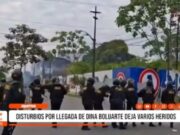 Iquitos: disturbios por llegada de Dina Boluarte deja varios heridos