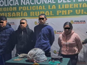 Pataz: detienen a cuatro sujetos por tenencia ilegal de armas
