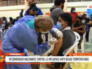 Cajamarca: recomiendan vacunarse contra la influenza ante bajas temperaturas