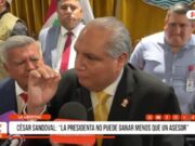 Nacional: Ministro Sandoval justifica aumento de sueldo a Boluarte