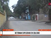 Trujillo: detonan explosivo en institución educativa de Laredo