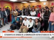 Trujillo: Estudiantes de comunicación visitan Sol TV