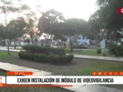 Trujillo: exigen instalación de módulo de videovigilancia