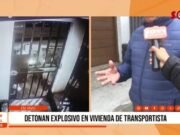 Trujillo: detonan explosivo en vivienda de transportista