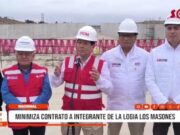 Trujillo: premier Eduardo Arana minimiza contrato con masón