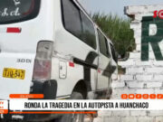 Trujillo: taxi y combi protagonizan accidente de tránsito en carretera a Huanchaco