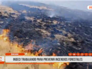 Áncash: se preparan para enfrentar nuevos incendios forestales