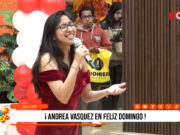 Andrea Vásquez demuestra lo mejor de su talento en el escenario de SOL TV