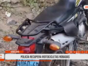 Chiclayo: Policía recupera motos robadas y detiene a dos sujetos