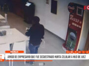 Trujillo: amigo de empresario que fue secuestrado hurta celular a hijo de juez