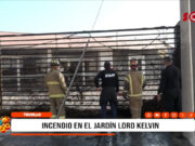 Trujillo: se incendia enrejado de I.E. Lord Kelvin por cortocircuito