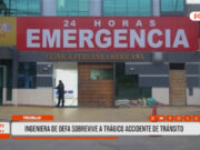 La Libertad: ingeniera de OEFA sobrevive a grave accidente