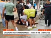 Trujillo: casi linchan a extranjero por robar a vecina en Urb. Cuatro Suyos