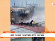 Tarapoto: menor fallece tras registrarse un grave incendio en su localidad