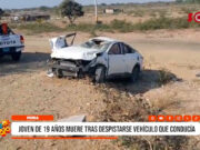 Piura: joven de 19 años muere tras despistarse vehículo que conducía