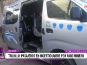 Trujillo: paro minero genera tensión y bloqueos hacia Huamachuco