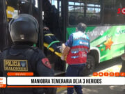 Trujillo: tres personas heridas tras frenado abrupto de micro
