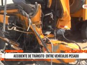 Trujillo: vehículos pesados protagonizan accidente en Vía de Evitamiento