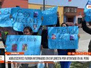 Trujillo: adolescentes fueron internados en Exfloresta por atentado en av. Perú