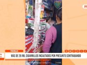Trujillo: más de 26 mil cigarrillos incautados por presunto contrabando