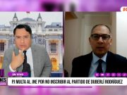 «Multa del PJ al JNE no afecta la autonomía electoral, en el caso del partido Unidad Popular»: José Naupari, especialista en temas electorales