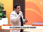 Fabian Romero deslumbró con su voz en «Feliz Domingo»