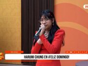 Harumi Chung y Yorwin Cipriano de la academia Arce Rojo en SOL TV