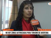 Trujillo: no hay zonas autorizadas para turismo de aventura