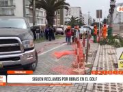 Trujillo: vecinos frenan obra de constructora en urbanización El Golf